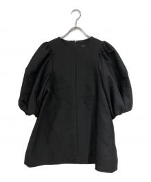 KEINA RITA（ケイナ リタ）の古着「パフスリーブブラウス」｜ブラック