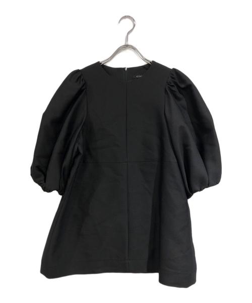 KEINA RITA（ケイナ リタ）KEINA RITA (ケイナ リタ) パフスリーブブラウス ブラック サイズ:SIZE 38の古着・服飾アイテム