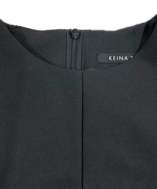 KEINA RITA（ケイナ リタ）KEINA RITA (ケイナ リタ) パフスリーブブラウス ブラック サイズ:SIZE 38の古着・服飾アイテム