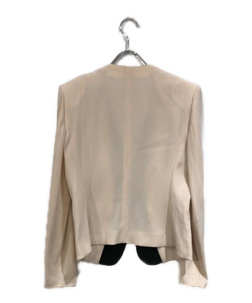 BEIGE（ベイジ）BEIGE (ベイジ) CINDY / ダブルカラージャケット ベージュ サイズ:SIZE 4の古着・服飾アイテム