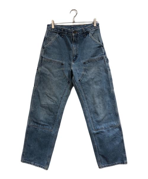 CarHartt（カーハート）CarHartt (カーハート) ダブルニーデニムパンツ インディゴ サイズ:SIZE 83.5cm (W33)の古着・服飾アイテム