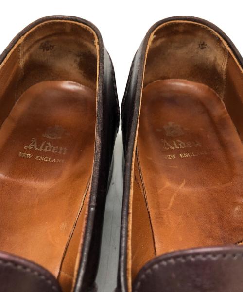 Alden（オールデン）ALDEN (オールデン) タッセルローファー ブラウン サイズ:SIZE 8 1/2の古着・服飾アイテム