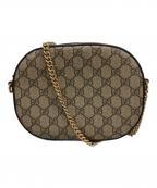 GUCCIグッチ）の古着「GGスプリーム ショルダーバッグ」｜グレー