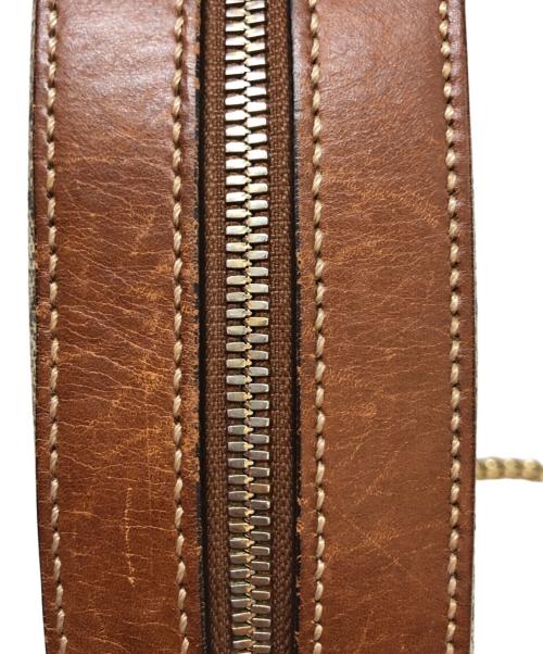 GUCCI（グッチ）GUCCI (グッチ) GGスプリーム ショルダーバッグ グレーの古着・服飾アイテム