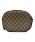 GUCCI (グッチ) GGスプリーム ショルダーバッグ グレー：65000円