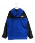 THE NORTH FACE (ザ ノース フェイス) マウンテンライトジャケット ブルー×ブラック サイズ:SIZE M：18000円