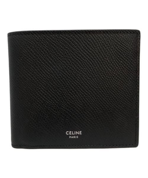 CELINE（セリーヌ）CELINE (セリーヌ) バイフォールドウォレット ブラックの古着・服飾アイテム