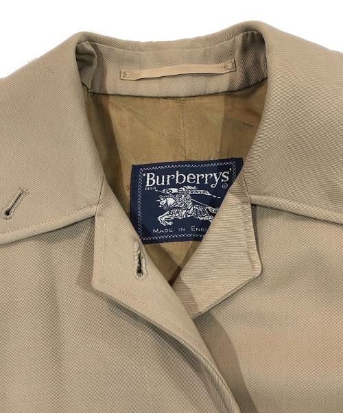 Burberry's（バーバリー）Burberry's (バーバリー) 比翼コート ベージュ サイズ:-の古着・服飾アイテム