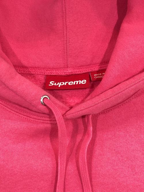 SUPREME（シュプリーム）Supreme (シュプリーム) Small Box Hooded Sweatshirt ピンク サイズ:SIZE Sの古着・服飾アイテム