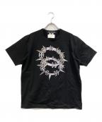 JUNYA WATANABE COMME des GARCONS(ジュンヤワタナベ コムデギャルソン）の古着「半袖カットソー」｜ブラック