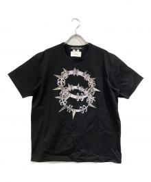 JUNYA WATANABE COMME des GARCONS（(ジュンヤワタナベ コムデギャルソン）の古着「半袖カットソー」｜ブラック