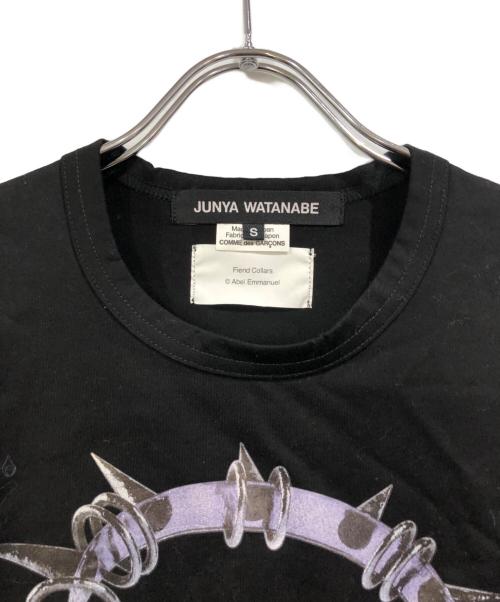 JUNYA WATANABE COMME des GARCONS（(ジュンヤワタナベ コムデギャルソン）JUNYA WATANABE COMME des GARCONS ((ジュンヤワタナベ コムデギャルソン) 半袖カットソー ブラック サイズ:SIZE Sの古着・服飾アイテム