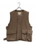 YOKE（ヨーク）の古着「DETACHABLE POCKET TACTICAL VEST」｜ブラウン