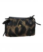 Vivienne Westwoodヴィヴィアンウエストウッド）の古着「レオパードバッグ」｜ブラウン×ブラック