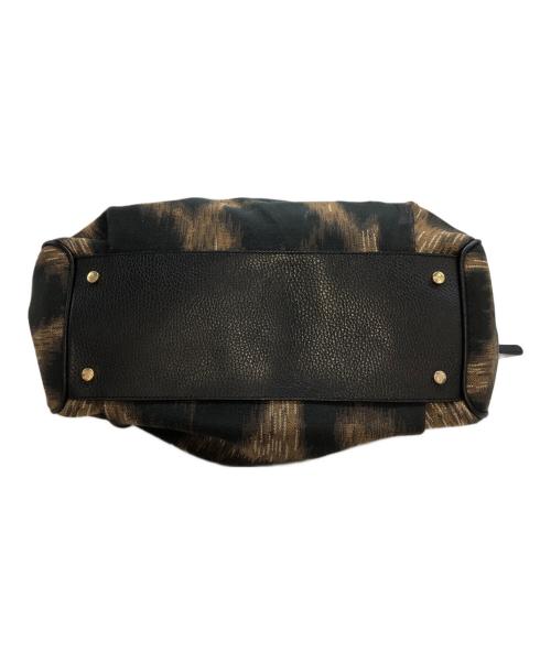 Vivienne Westwood（ヴィヴィアンウエストウッド）Vivienne Westwood (ヴィヴィアンウエストウッド) レオパードバッグ ブラウン×ブラックの古着・服飾アイテム