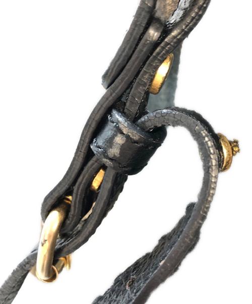 Vivienne Westwood（ヴィヴィアンウエストウッド）Vivienne Westwood (ヴィヴィアンウエストウッド) レオパードバッグ ブラウン×ブラックの古着・服飾アイテム