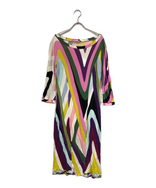 Emilio Pucci（エミリオ プッチ）Emilio Pucci (エミリオ プッチ) ワンピース マルチカラー サイズ:42の古着・服飾アイテム