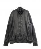 BOSSボス）の古着「モノグラムトラックジャケット」｜ブラック