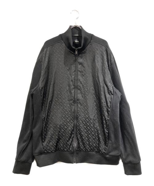 BOSS（ボス）BOSS (ボス) モノグラムトラックジャケット ブラック サイズ:SIZE XLの古着・服飾アイテム