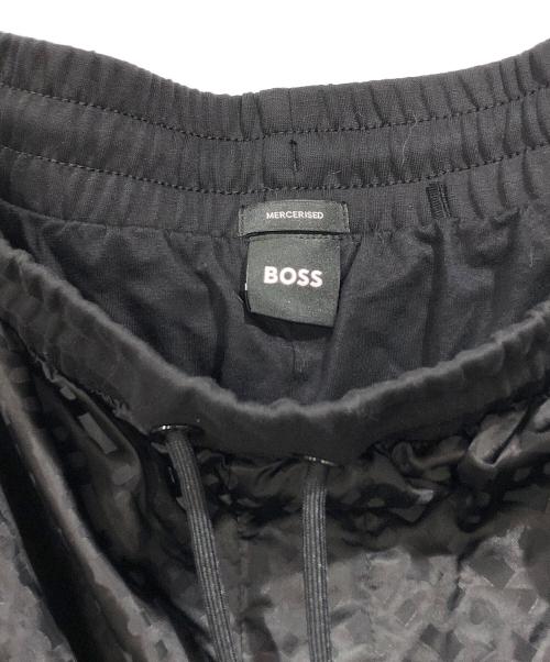 BOSS（ボス）BOSS (ボス) モノグラムトラックパンツ ブラック サイズ:SIZE Lの古着・服飾アイテム