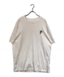 THE NORTH FACE×COMME des GARCONS（ザ ノース フェイス×コムデギャルソン）の古着「コラボロゴTシャツ」｜ホワイト