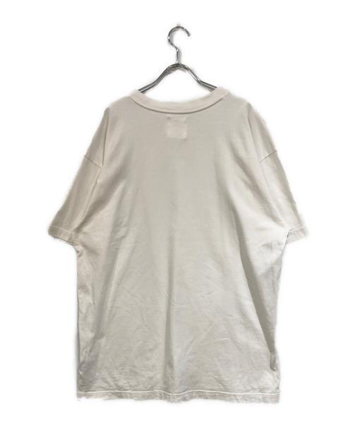 THE NORTH FACE（ザ ノース フェイス）THE NORTH FACE (ザ ノース フェイス) COMME des GARCONS (コムデギャルソン) コラボロゴTシャツ ホワイト サイズ:SIZE XLの古着・服飾アイテム