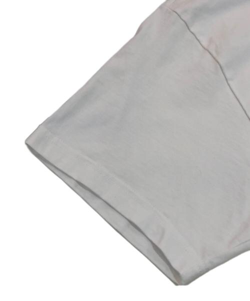 THE NORTH FACE（ザ ノース フェイス）THE NORTH FACE (ザ ノース フェイス) COMME des GARCONS (コムデギャルソン) コラボロゴTシャツ ホワイト サイズ:SIZE XLの古着・服飾アイテム