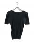 PLEATS PLEASE（プリーツプリーズ）の古着「プリーツカットソー」｜ブラック