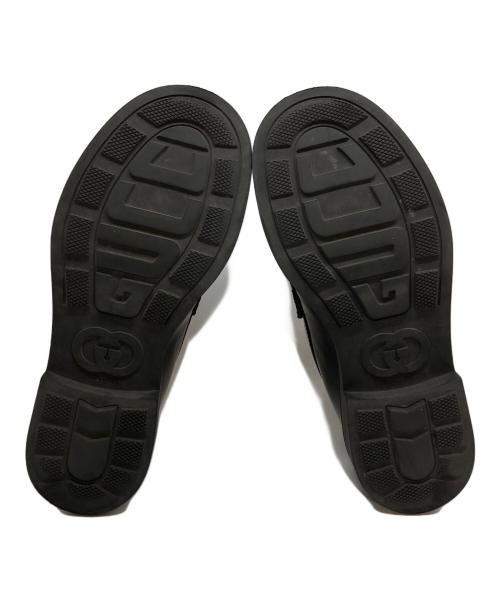 GUCCI（グッチ）GUCCI (グッチ) ホースビットローファー ブラック サイズ:6 1/2の古着・服飾アイテム