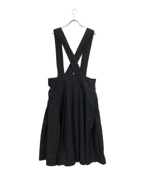 BLACK COMME des GARCONS（ブラックコムデギャルソン）BLACK COMME des GARCONS (ブラックコムデギャルソン) ジャンパースカート ブラック サイズ:SIZE Sの古着・服飾アイテム