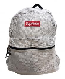 SUPREME（シュプリーム）の古着「Mesh Backpack」｜ホワイト