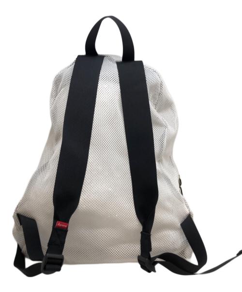 SUPREME（シュプリーム）SUPREME (シュプリーム) Mesh Backpack ホワイトの古着・服飾アイテム