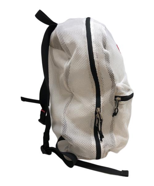 SUPREME（シュプリーム）SUPREME (シュプリーム) Mesh Backpack ホワイトの古着・服飾アイテム