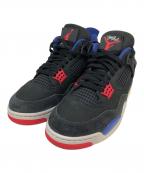 NIKEナイキ）の古着「AIR JORDAN 4 RETRO」｜ブラック
