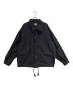 TRADE MARK GOLDトレードマークゴールド）の古着「ミリタリージャケット」｜ブラック