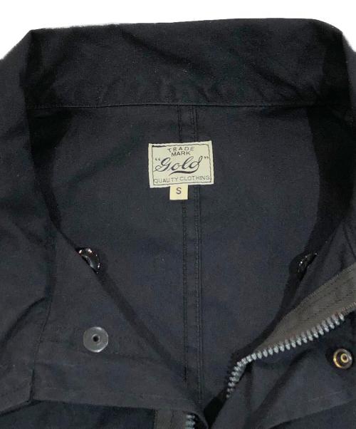 TRADE MARK GOLD（トレードマークゴールド）TRADE MARK GOLD (トレードマークゴールド) ミリタリージャケット ブラック サイズ:SIZE Sの古着・服飾アイテム