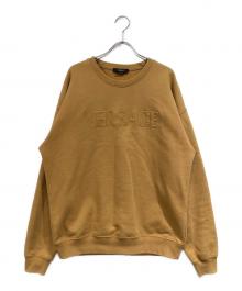 VERSACE（ヴェルサーチェ）の古着「クルーネックスウェット」｜キャメル