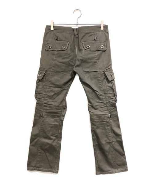TORNADO MART（トルネードマート）TORNADO MART (トルネードマート) ギミックカーゴデニムパンツ ブラウン サイズ:SIZE Mの古着・服飾アイテム