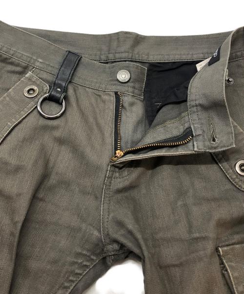 TORNADO MART（トルネードマート）TORNADO MART (トルネードマート) ギミックカーゴデニムパンツ ブラウン サイズ:SIZE Mの古着・服飾アイテム