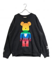 EMOTIONALLY UNAVAILABLE（エモーショナリー・アンアベイラブル）の古着「BE＠RBRICK CREWNECK」｜ブラック