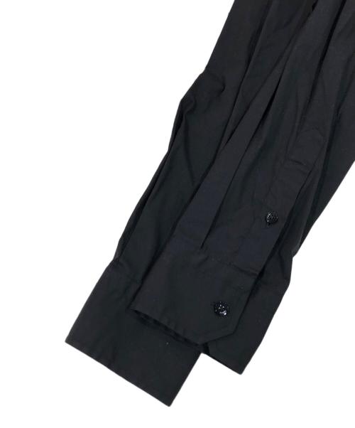 FENDI（フェンディ）FENDI (フェンディ) 襟デザインシャツ ブラック サイズ:SIZE 38の古着・服飾アイテム