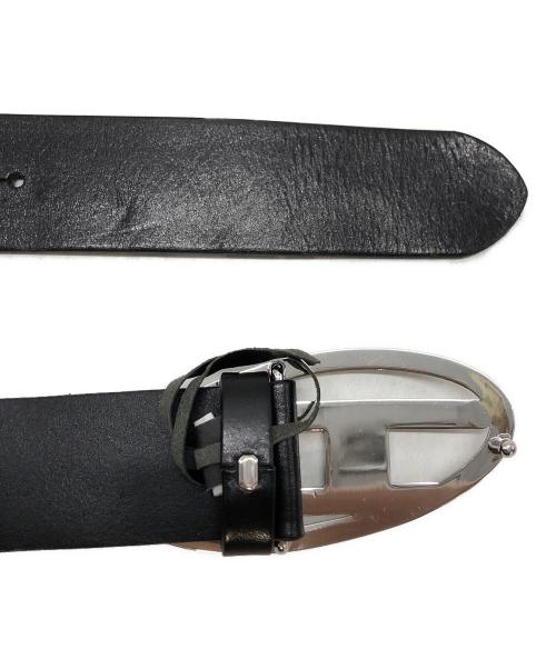 DIESEL（ディーゼル）DIESEL (ディーゼル) Dロゴバックルベルト ブラックの古着・服飾アイテム