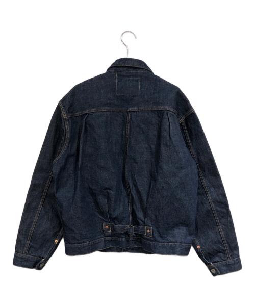 HOUSTON（ヒューストン）HOUSTON (ヒューストン) WW2 SELVEDGE DENIM TRUCKER JACKET インディゴ サイズ:SIZE 38の古着・服飾アイテム