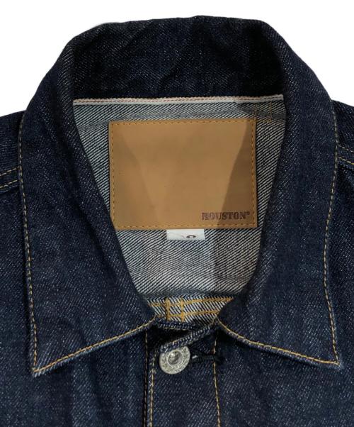 HOUSTON（ヒューストン）HOUSTON (ヒューストン) WW2 SELVEDGE DENIM TRUCKER JACKET インディゴ サイズ:SIZE 38の古着・服飾アイテム