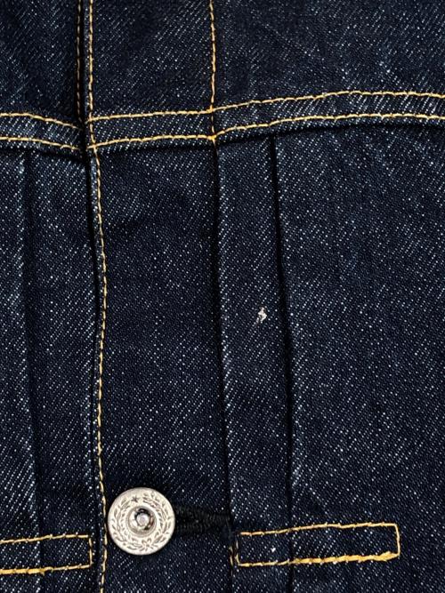 HOUSTON（ヒューストン）HOUSTON (ヒューストン) WW2 SELVEDGE DENIM TRUCKER JACKET インディゴ サイズ:SIZE 38の古着・服飾アイテム