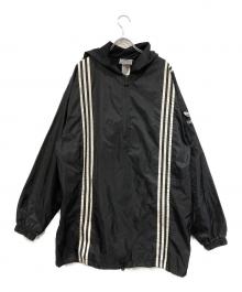 adidas（アディダス）の古着「ナイロンジャケット」｜ブラック