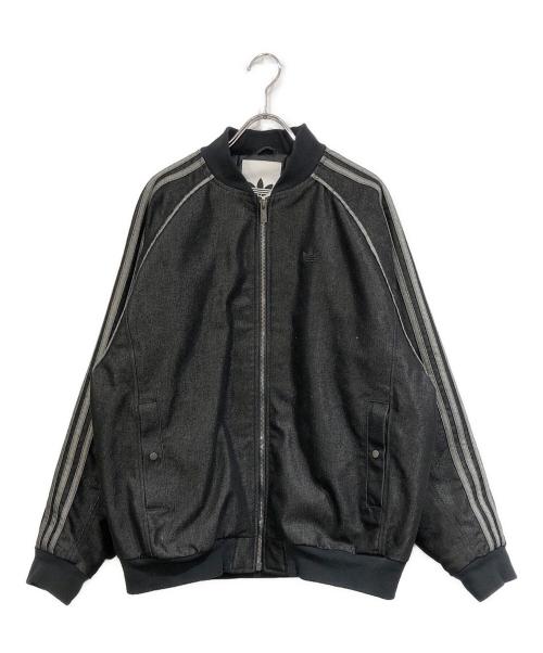 adidas（アディダス）adidas (アディダス) デニムジャケット ブラック サイズ:SIZE Mの古着・服飾アイテム