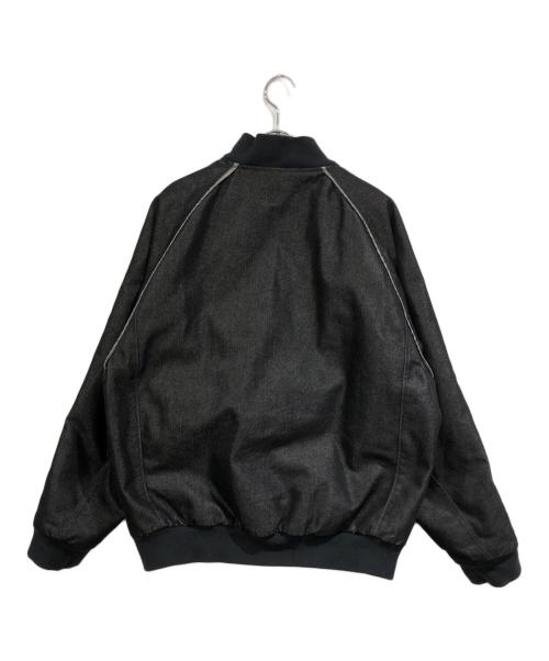 adidas（アディダス）adidas (アディダス) デニムジャケット ブラック サイズ:SIZE Mの古着・服飾アイテム