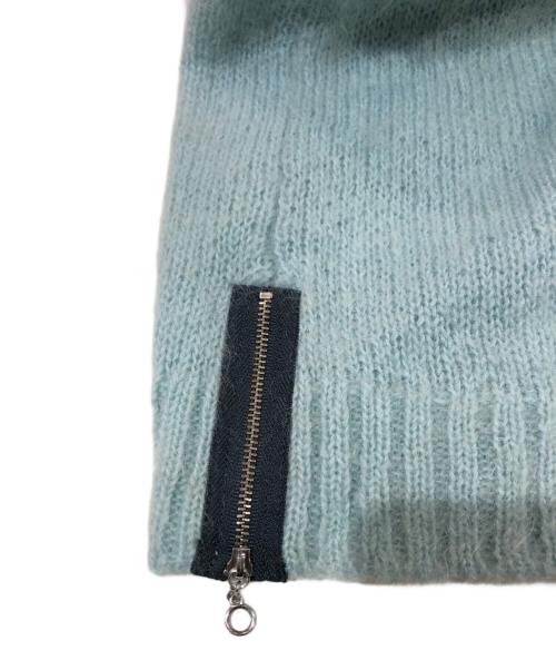 UNDERCOVERISM（アンダーカバーイズム）UNDERCOVERISM (アンダーカバーイズム) Side Zip Mohair Knit ブルー サイズ:SIZE 2の古着・服飾アイテム