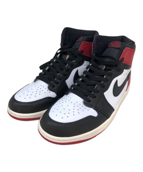 NIKE（ナイキ）NIKE (ナイキ) AIR JORDAN 1 RETRO HIGH OG ブラック×レッド サイズ:SIZE 28cmの古着・服飾アイテム